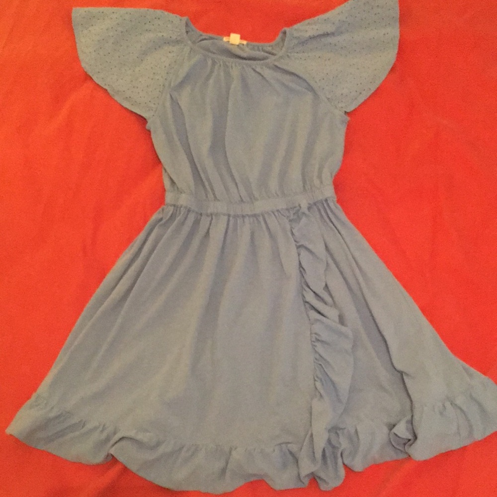 J.Crew Crewcuts Flutter Sleeve Dress Girl Size 14